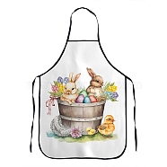 Easter Theme Polyester Sleeveless Apron, with Double Shoulder Belt, Colorful, 800x600mm(PW-WG26712-15)