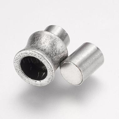304 Stainless Steel Magnetic Clasps with Glue-in Ends(STAS-F124-04AS01)-3