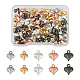 100Pcs 5 Color Stainless Steel Pendants(STAS-BT0001-14)-1