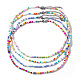 Colorful Beaded Necklace Set for Women(JC2863-1)-1