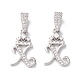 Eco-Friendly Brass Micro Pave Cubic Zirconia Pendants(KK-K265-01P-X)-1