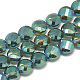 Chapelets de perles en verre galvanoplastique(EGLA-Q098-A09)-1