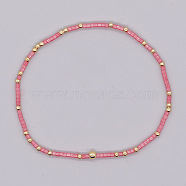 Bohemian Style Rainbow Beaded Handmade Fashion Women's Bracelet(QD2599-7)