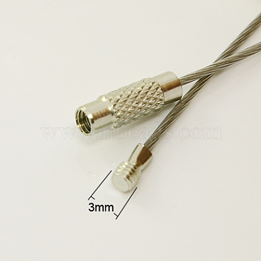 Steel Wire Bracelet Making(TWIR-A001-5)-2