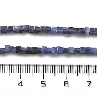 Natural Sodalite Beads Strands(G-B064-A27)-5
