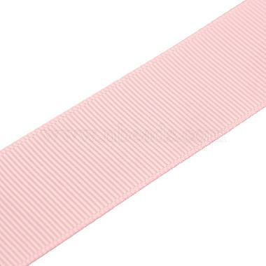 Breast Cancer Pink Awareness Ribbon Making Materials Grosgrain Ribbon(SRIB-D004-38mm-123)-2