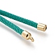 Création de bracelets à cordon torsadé en nylon(MAK-M025-141)-2