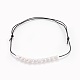 Colliers de perles noires ajustables(NJEW-JN02305-01)-1