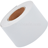 2M PVC Double Face Imitation Leather Ribbons, for Clothes, Bag Making, WhiteSmoke, 50mm, about 2.19 Yards(2m)/Roll(SRIB-WH0011-127D-05)