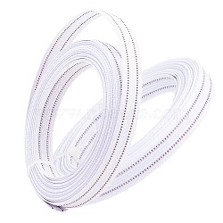 Polycotton Boning, with Copper Wire, for Sewing Wedding Dresses, Corset Boning, Bridal Gown, White, 12x1.5mm(OCOR-WH0032-73)