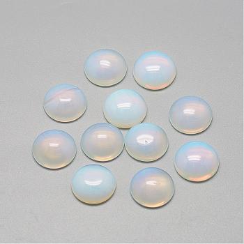 Opalite Cabochons, Half Round/Dome, 6x3~4mm