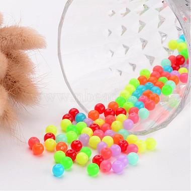 Fluorescent Acrylic Beads(X-MACR-R517-6mm-M)-3