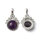 Natural Amethyst Pendants(G-P498-01P-05)-2