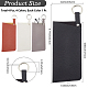 4Pcs 4 Colors PU Leather Eyeglass Cases(AJEW-CN0004-99B)-2