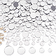 pandahall элитные 250шт. 5 стильные плоские круглые настенные наклейки для зеркала(DIY-PH0013-97)-1
