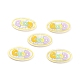 Acrylic Oval with Word Cabochons(FIND-B003-05)-1