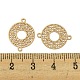 Rack Plating Brass Hollow Out Connector Charms(KKC-D001-15KCG)-3