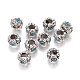 Antique Silver Plated Alloy European Beads(MPDL-L030-M04-AS)-1