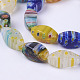 Handmade Millefiori Glass Beads Strands(M-LK01)-2