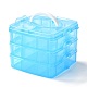 Rechteckige tragbare abnehmbare Aufbewahrungsbox aus PP-Kunststoff(CON-D007-02E)-2