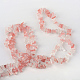 Cherry Quartz Glass Beads Strands(G-R192-12)-3
