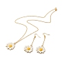 Brass Earrings & Necklaces(SJEW-JS01222)