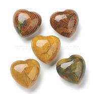 Natural Pietersite Heart Love Stone, Pocket Palm Stone for Reiki Balancing, 19x20x13mm(G-B013-05)