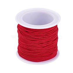 Elastic Cord, Red, 1mm, about 22.96 yards(21m)/roll(RB1.0mm-3)