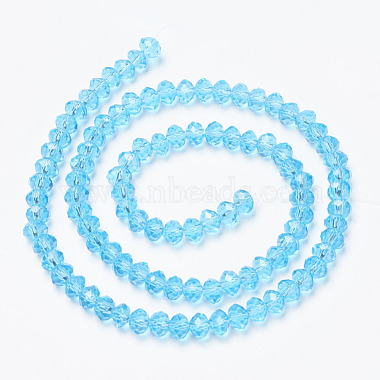 Chapelets de perles en verre(EGLA-A034-T6mm-D08)-2