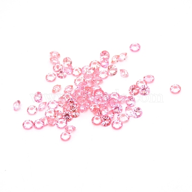 Pink Diamond Acrylic Rhinestone Cabochons