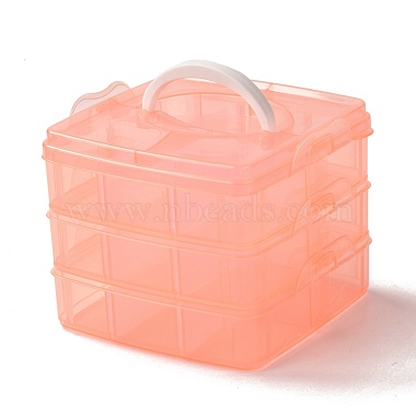 Rectangle Portable PP Plastic Detachable Storage Box(CON-D007-02B)-2