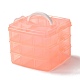 Rectangle Portable PP Plastic Detachable Storage Box(CON-D007-02B)-2