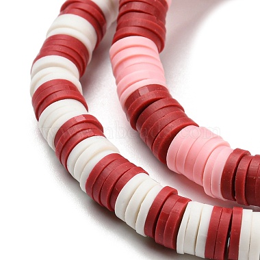 Handmade Polymer Clay Heishi Beads Stretch Bracelets Sets(BJEW-JB05902-08)-2