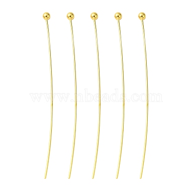4.5cm Golden Brass Ball Head Pins