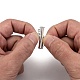 3-Strands Brass Magnetic Slide Lock Clasps(X-KK-S131-14)-4
