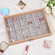 24-Slot Rectangle Wood Pendant Necklace Jewelry Storage Presentation Boxes(CON-WH0095-33A)-5