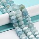 Natural Aquamarine Beads Strands(G-D091-A19)-2