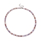 Cubic Zirconia Tennis Necklaces(NJEW-G017-01E-P)-2