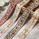 Polyester Embroidery Paillette Ribbon(OCOR-WH20003-39D)-5