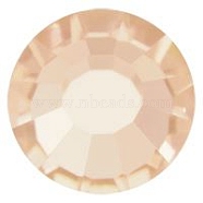 Preciosa&reg Crystal Hotfix Flatback Stones, Czech Crystal, Round(438 11 612 Chaton Rose VIVA 12 &reg), 90300 Light Peach, SS8(2.3~2.5mm)(Y-PRC-HSS8-90300)