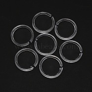 Plastic Circle Bracelet Display Holders, Ring, Clear, 0.75x5.05cm(BDIS-WH0006-003)