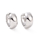 Brass Thick Hoop Earrings for Women(EJEW-F303-04P)-1