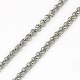 Trendy Unisex 304 Stainless Steel Cross Rolo Chain Necklaces(X-NJEW-L043A-09P)-2