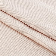 Corduroy Kintted Rib Fabric, for Clothing Accessories, Antique White, 100x155x0.05cm(DIY-WH0491-68A)