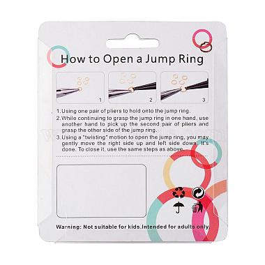 6 Colors Aluminum Wire Open Jump Rings(ALUM-JP0001-01B)-4