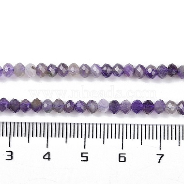 perles naturelles améthyste brins(G-G139-B09-01)-5