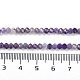 perles naturelles améthyste brins(G-G139-B09-01)-5