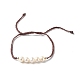 Adjustable Nylon Thread Cord Bracelets Sets for Mom & Daughter(BJEW-JB06528-02)-7