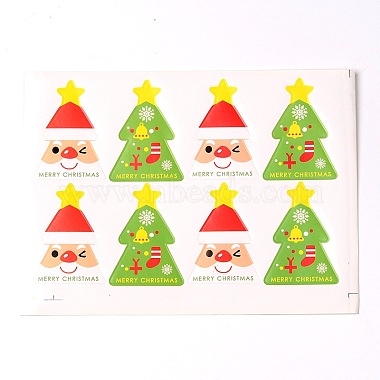 Colorful Tree Paper Stickers