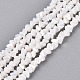 Electroplate Opaque Glass Beads Strands(EGLA-Q139-01A-C02)-1